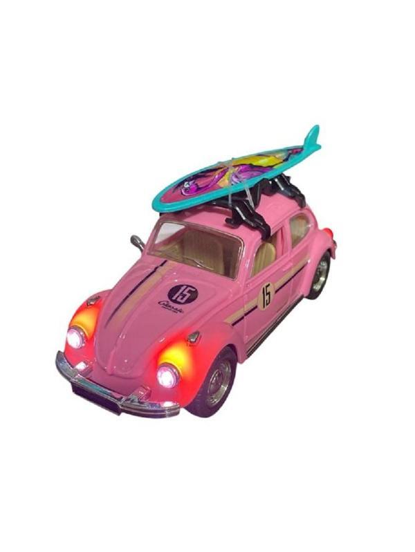 18 cm Sesli Işıklı Çek Bırak Woswos Araba 9224 - Image 1