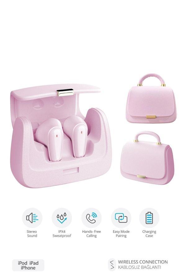 9976 Çanta Tasarımlı TWS Kablosuz Bluetooth Kulak İçi Kulaklık / Bluetooth V5.4 / Type-C / Şarjlı - Image 1