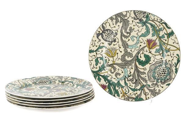 Mikasa Moor Turguoise 6lı Servis Tabağı 27cm - Image 1