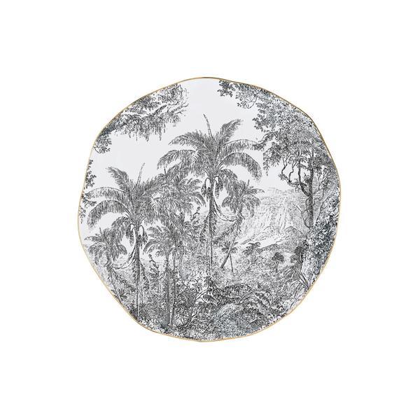 Easy Life Rain Forest Porselen Servis Tabağı 26 cm. - Image 1