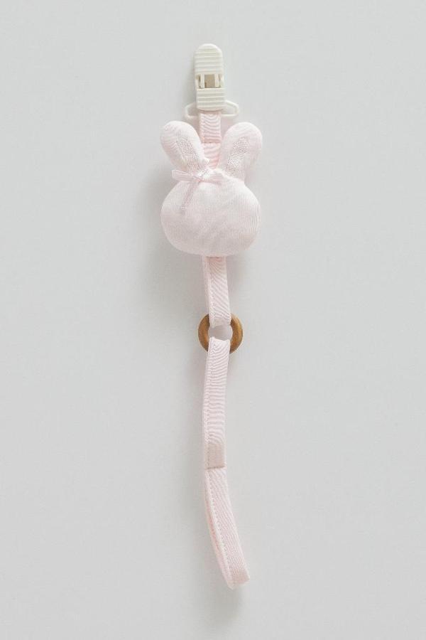 Caramell Emzik Askısı Tavşan Figürlü Pembe CRML.PMB.EMK1789 - Image 1