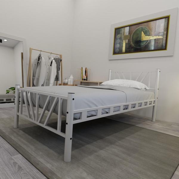 Gardenya Tek Kişilik Metal Karyola A Kalite, Ses Çıkarmaz ,Ölçülü Model Karyola - Image 1