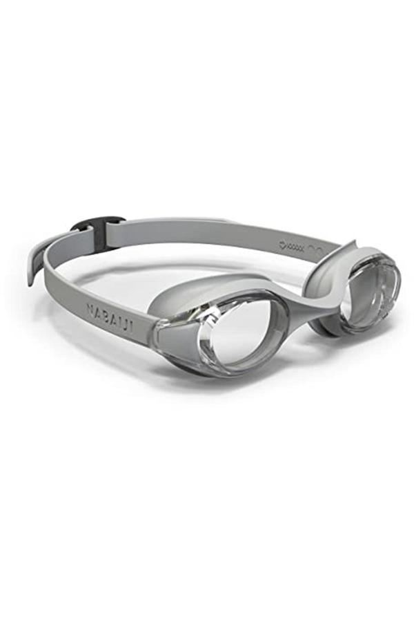 Decathlon - Yüzücü Gözlüğü Ayarlanabilir Kayış Standart Boy Gri 100 Ready Buğu Yapmaz Ve Su Geçirmez - Image 1