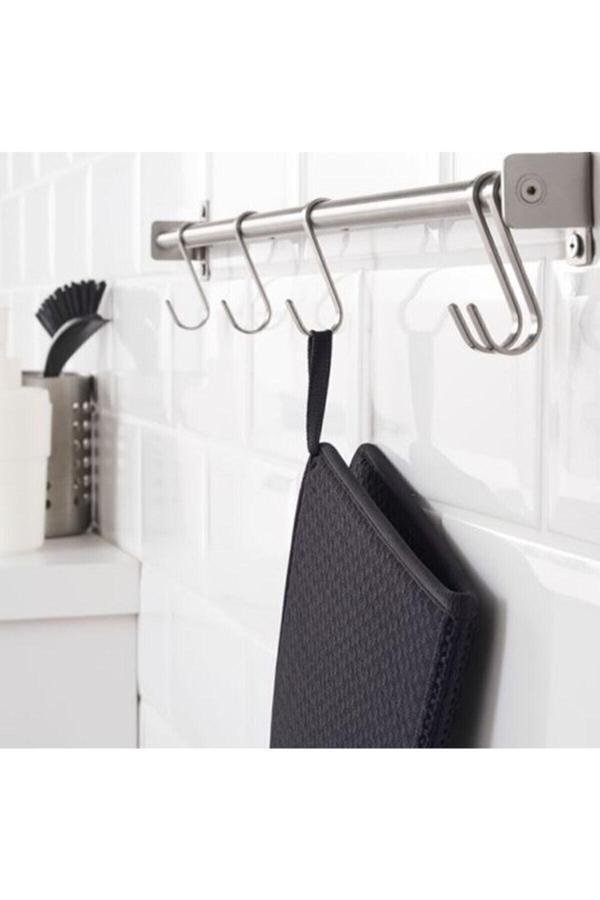 Ikea Bulaşık Kurutma Örtüsü, Koyu Gri Bulaşık Kurutma Matı - Image 1