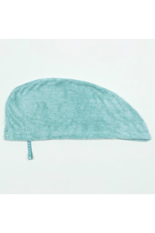 Decathlon Nabaiji Mikrofiber Saç Havlusu - Açık Yeşil - Image 1