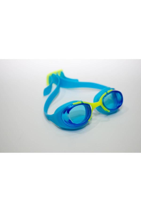 Decathlon Çocuk Yüzücü Gözlüğü - S Boy - Mavi / Sarı Nabaiji Meridyendukkan - Image 1