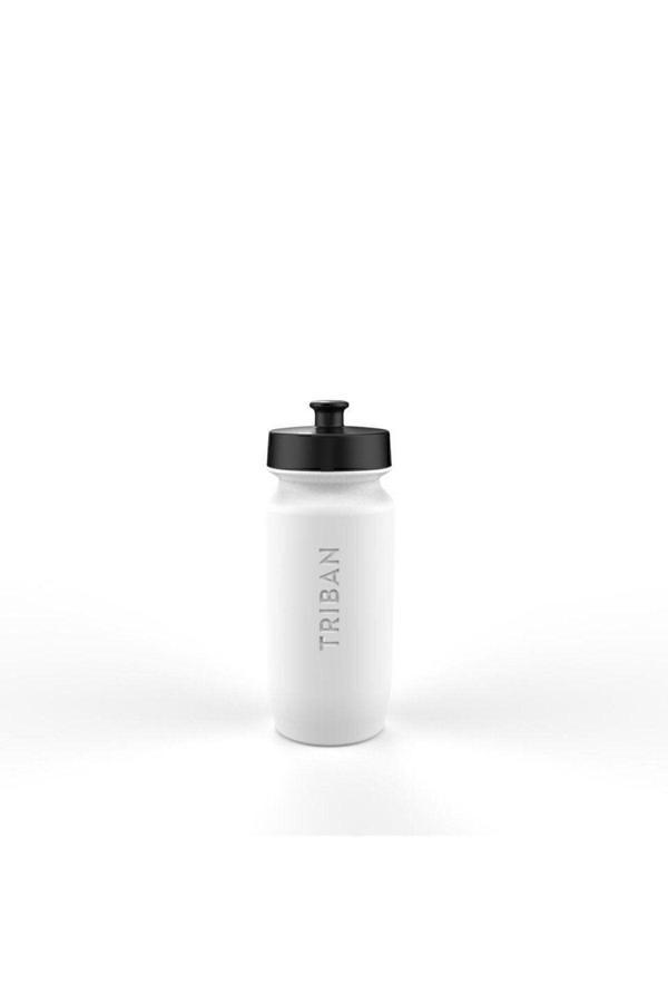 Decathlon Bisiklet Matarası Ergonomik Pratik Matara - 550 Ml - Beyaz - Essential - Image 1