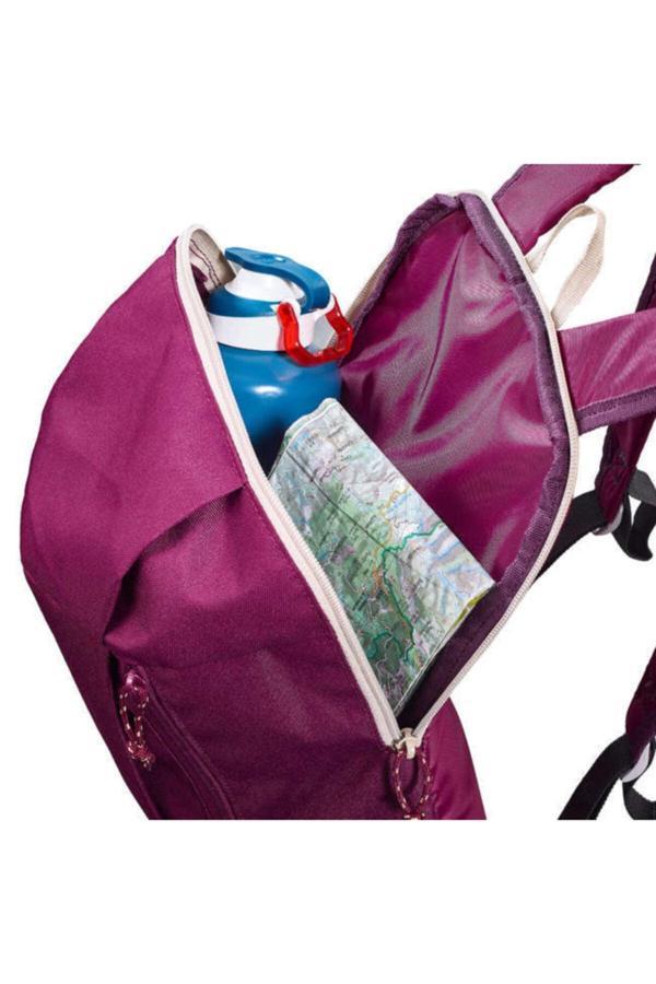 Decathlon - Sırt Çantası 10 L Mürdüm Rengi Nh100 8502157 - Image 1