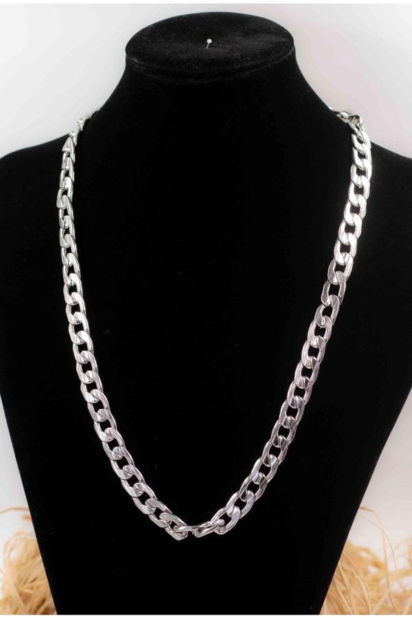 Mucize Taş Paslanmaz Çelik Zincir Kolye - Image 1