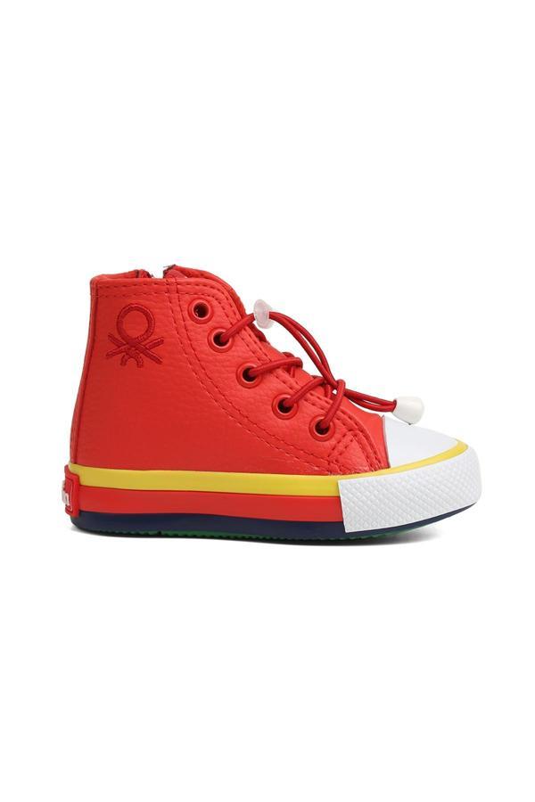 Benetton® | BN-30814- 3394 Kirmizi - Çocuk Spor Ayakkabı - Image 1