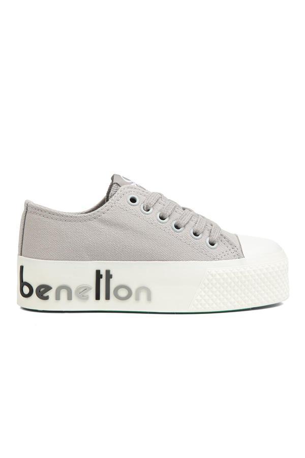 Benetton® | BN-30936 - Gri - Kadın Spor Ayakkabı - Image 1