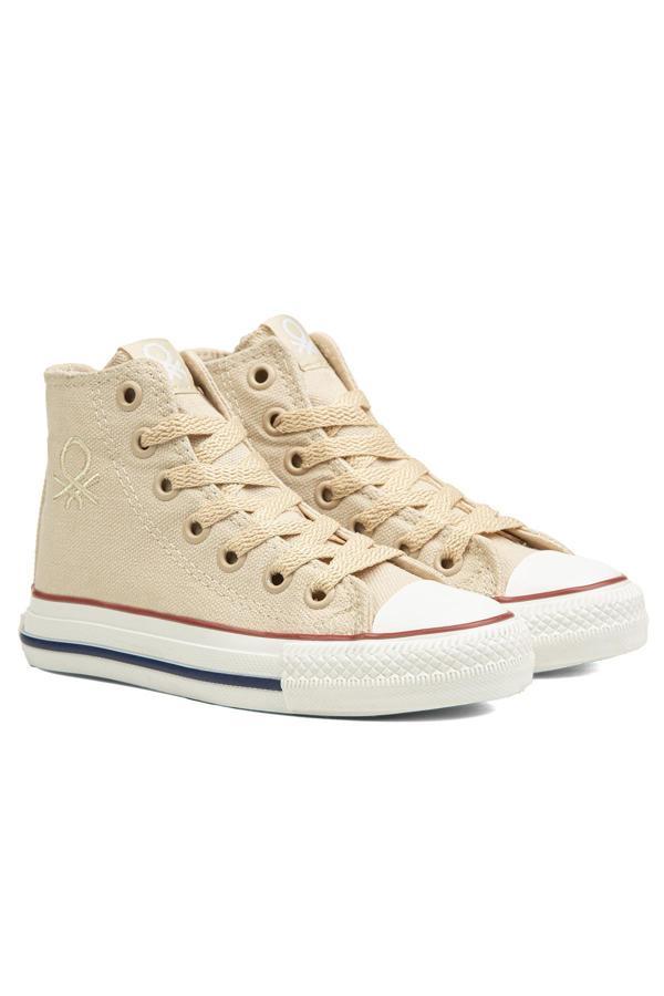 Benetton® | BN-90686-3409 Bej - Çocuk Spor Ayakkabı - Image 1