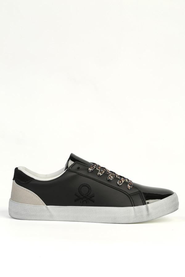 Benetton Siyah Kadın Spor Ayakabı İTHAL BNI-11526 - Image 1