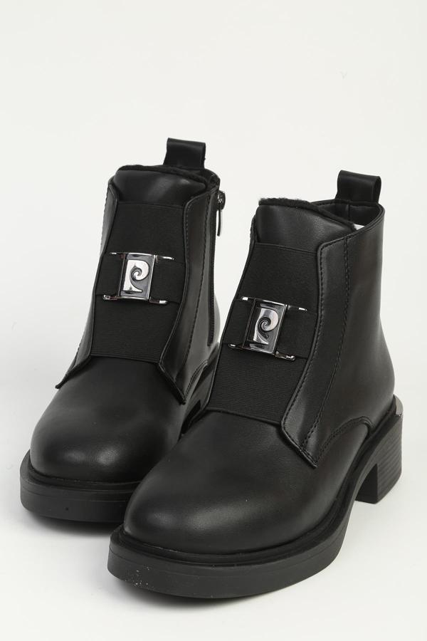 Pierre Cardin Siyah Cilt Bot PC-55159 - Image 1