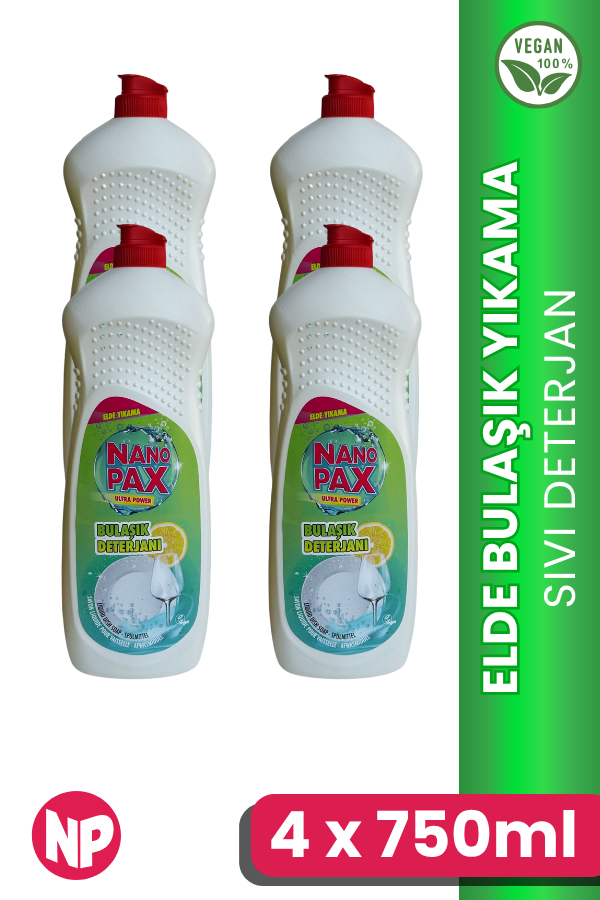 SIVI BULAŞIK DETERJANI - ELDE YIKAMA 4 x 750ml - Image 1