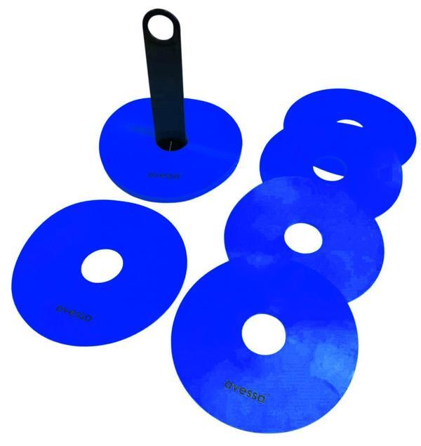 Avessa Cnk-89 Kauçuk Antrenman Çanağı 10lu Mavi - Image 1