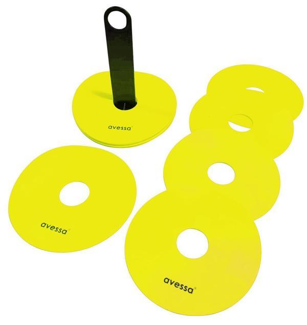 Avessa Cnk-88 Kauçuk Antrenman Seti 10lu Sarı - Image 1