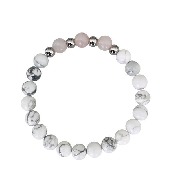 GERÇEK HAVLİT - GERÇEK PEMBE KUVARS BİLEKLİK MKT46003 - Image 1