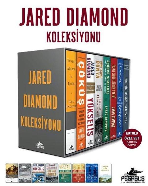 Jared Diamond Özel Seti - 8 Kitap Takım - Kutulu - Pegasus Yayınevi - Image 1