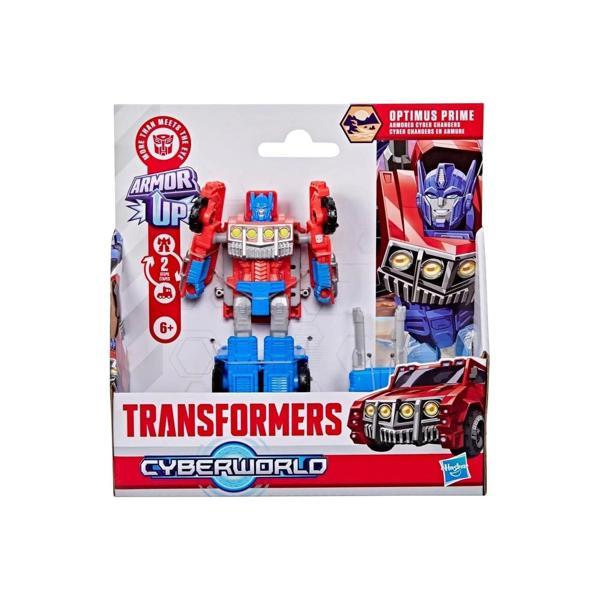 Transformers Cyberworld Armored Cyber Changers Optimus Prime G1054 - Image 1