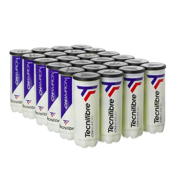 Tecnifibre Champion 3'lü Koli 24 Kutu Tenis Topu - Image 1