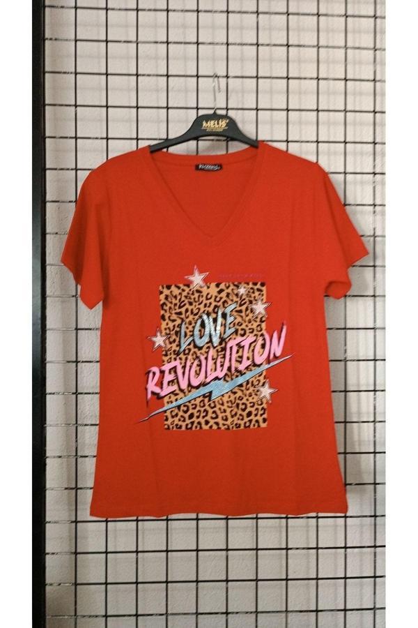 Kuzey Fashion V Yaka Tshirt - Image 1