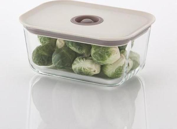 0128 D-NEOFCL080 FIKA CLIK DIKDORTGEN SAKLAMA KABI 800 ML BEJ/HBCV00004CGLG1 - Image 1