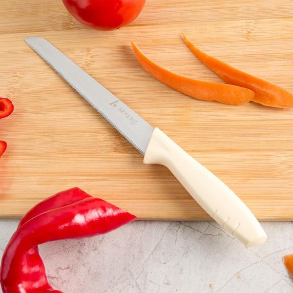 Aryıldız Primo Domates Bıçağı Fil Dişi 10 cm - Image 1