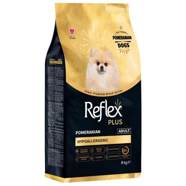 Reflex Plus Hipoalerjenik Pomeranian Yetişkin Köpek Maması 8 kg - Image 1