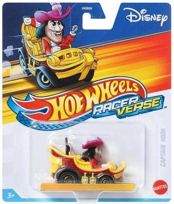 Hot Wheels RacerVerse Peter Pan Captain Hook HKB89 - Image 1