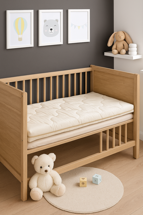 Pierre Cardin BabySoft Organik Bebek Sünger Yatağı 9 CM - Image 1