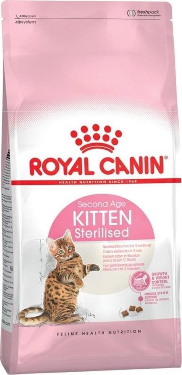 Royal Canin Kitten Sterilised Kısırlaştırılmış Yavru Kedi Maması 2 Kg - Image 1