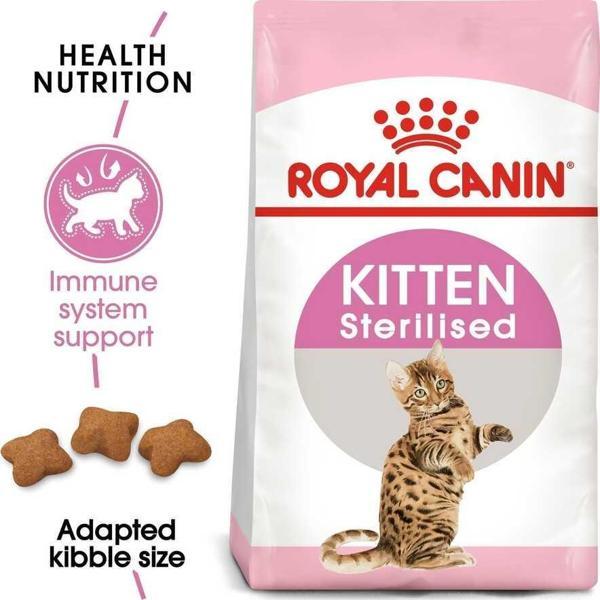Royal Canin Kitten Yavru Sterilised Kısırlaştırılmış Kuru Kedi Maması 2 Kg - KONG - Image 1