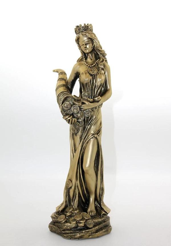 Polyester Bereket Tanrıcası Fortuna Figürü Alk2828 - Image 1