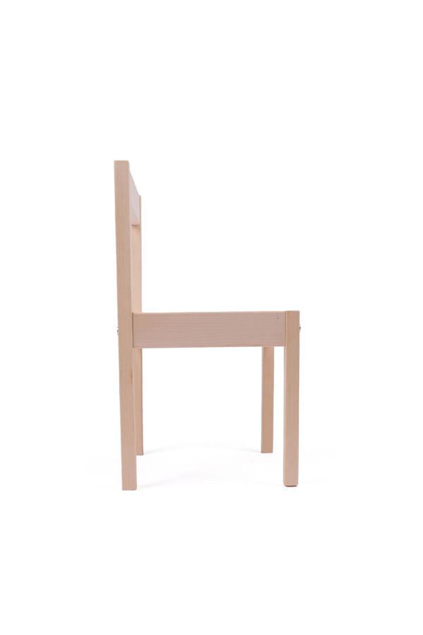 Montessori Çocuk Ahşap Etkinlik Masası Sandalyesi - Image 1