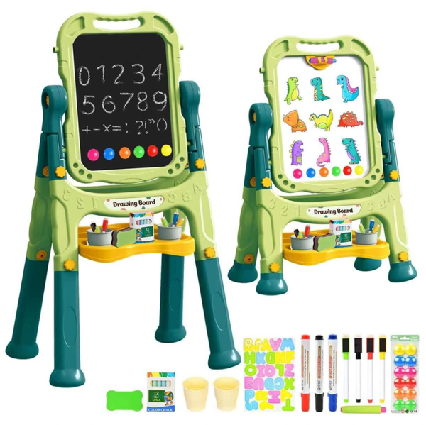 Nessiworld Ayaklı Plastik Yazı Tahtası 47 Parça - Image 1