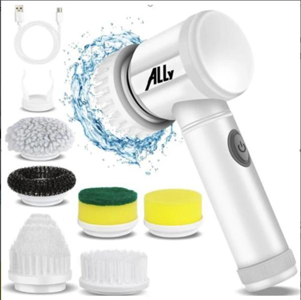 Şarjlı fayans mutfak lavabo detaylı temizlik aparatı 5 başlıklı banyo mutfak temizleme - Image 1