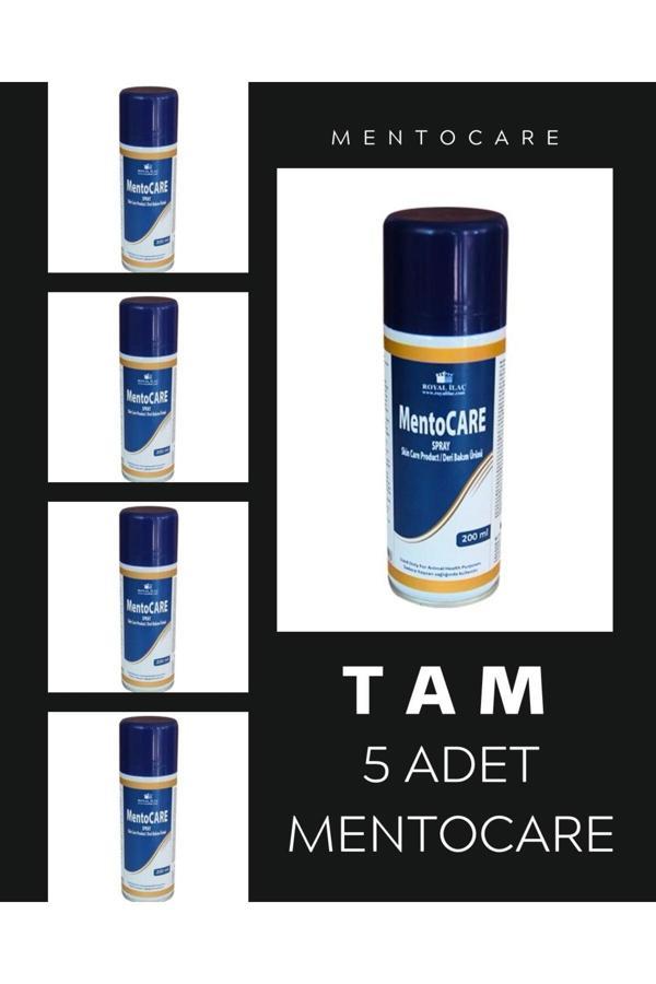 Royal İlaç 5 Adet Royal Mentocare Spray Yara Spreyi (Bir Ürün 200 Ml ) - Image 1