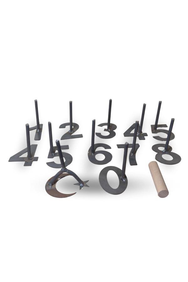 Sosyete Çoban Hayvan Numara İşaretleme Damga Seti - Image 1