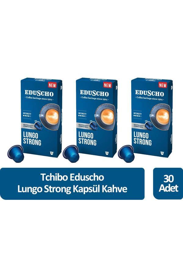 Tchibo Eduscho Lungo Strong Kapsül Kahve 30 Kapsül - Image 1