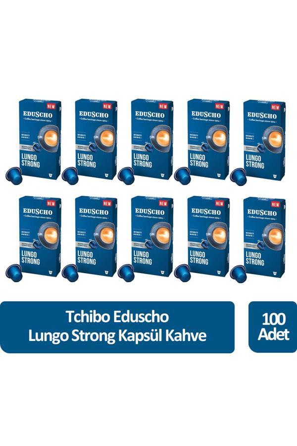 Tchibo Eduscho Lungo Strong Kapsül Kahve 100 Kapsül - Image 1