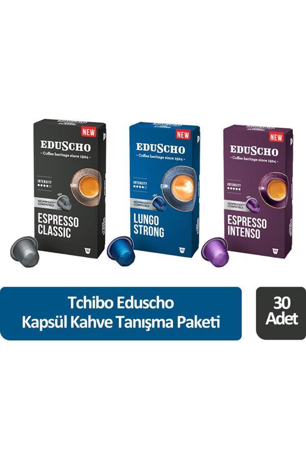 Tchibo Eduscho Kapsül Kahve Tanışma Paketi 30 Kapsül - Image 1