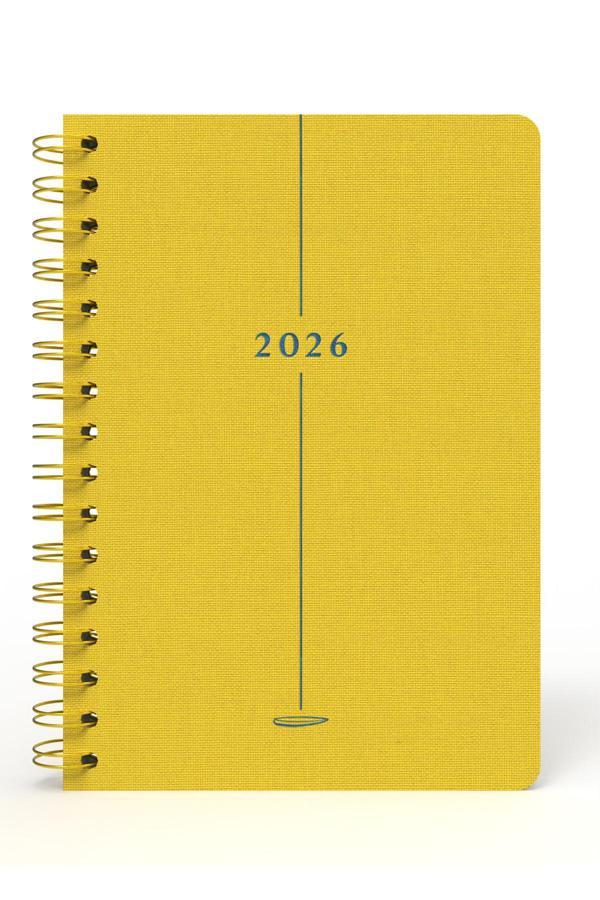 Melimelek 2026 Sarı Ajanda (Bez Ciltli) - Ceyda Düvenci - Image 1