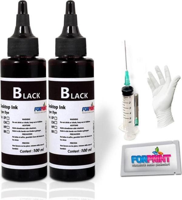 Forprint Canon Tanklı Yazıcılar Için Uyumlu Dolum Seti 2X100 Ml - Image 1
