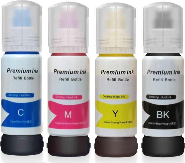 Forprint Epson 103 Uyumlu 4 Renk Takım Mürekkep L3111/L3150/L3151/L5190 - Image 1