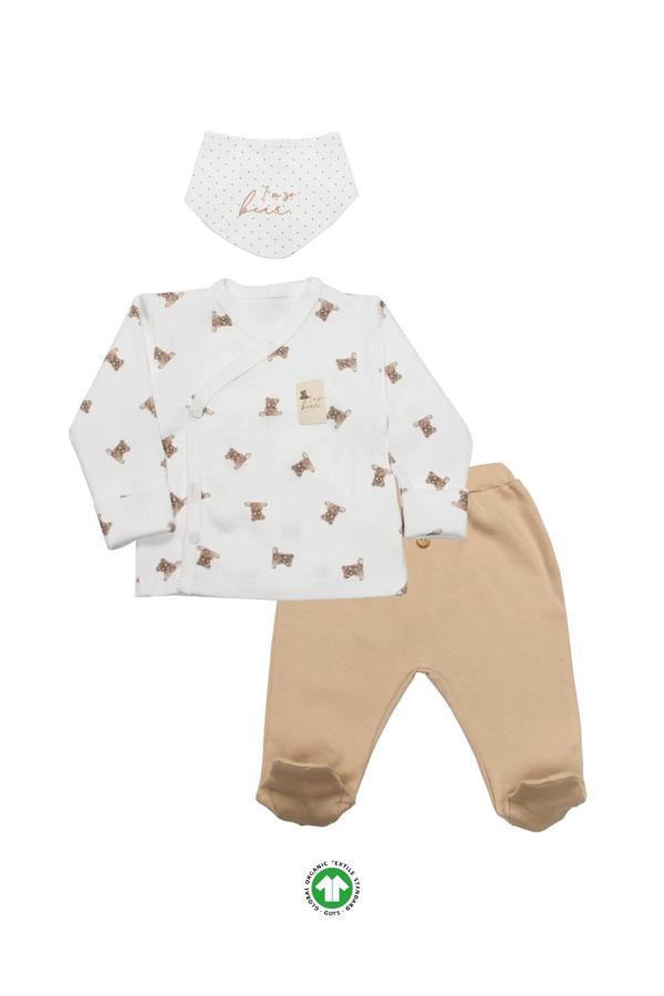 I Am So Bear 3'lü Takım 13103 Bej-ekru - Image 1