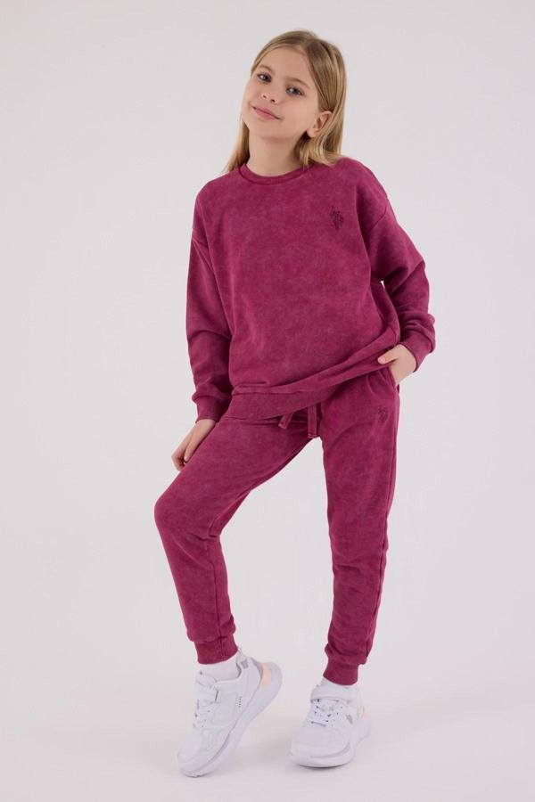 U.s. Polo Assn Eşofman Takımı Us2302-4 Fuşya - Image 1