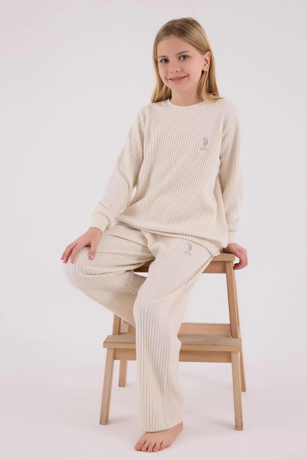 Baby Assn Eşofman Takımı Us2328-4 Bej - Image 1