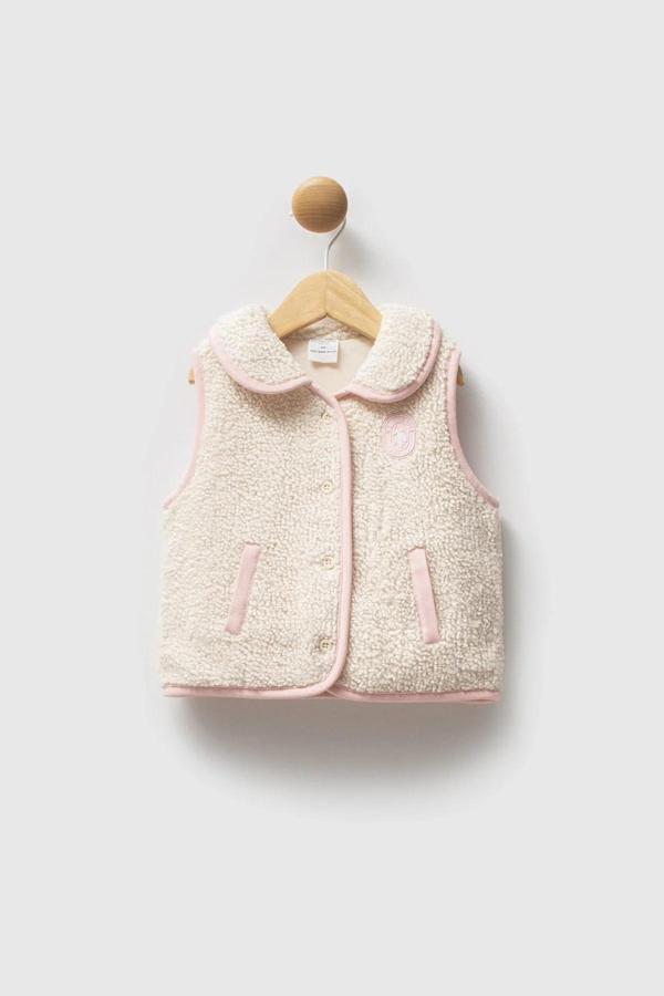 U.s. Polo Assn Yelek Usb2777 Ekru - Image 1