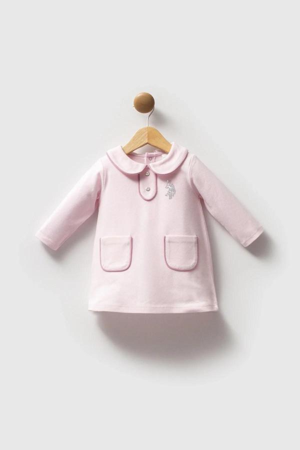 U.s. Polo Assn Elbise Usb2740 Pembe - Image 1